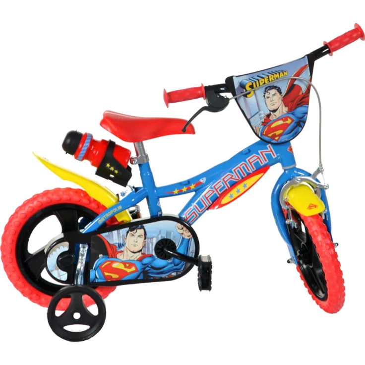 Superman 12 Zoll 21 cm Jungen Über Treppen Blau/Rot