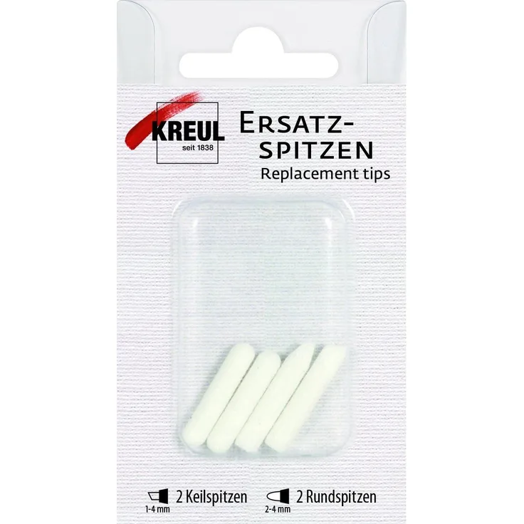 Kreul Ersatz Spitzen-Set 1 - 4 mm