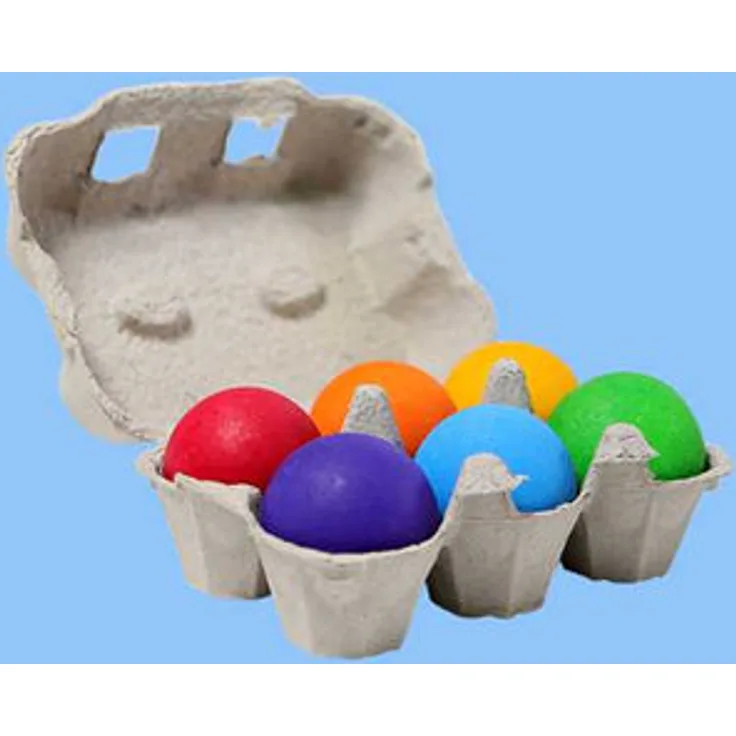 6 Holzkugeln Regenbogen | GRIMM'S