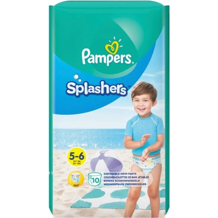 Pampers Splashers Gr. 5-6 Tragepack, 10 Stück