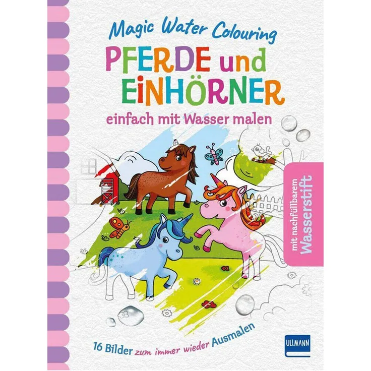 Ullmann Magic Water Colouring Pferde & Einhörner