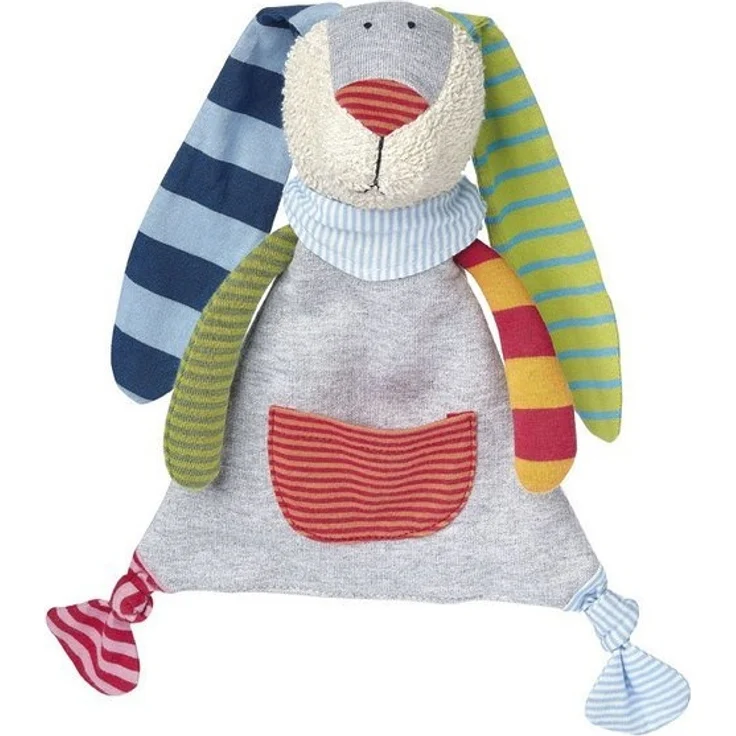 Sigikid 41274 - Schnuffeltuch Hase Ringeldingel – Bild 1