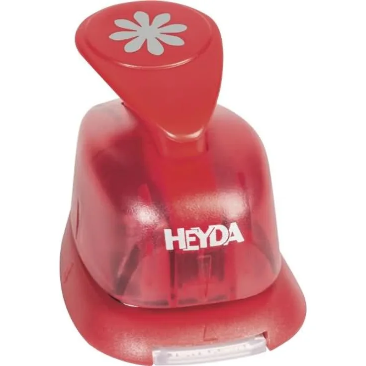 Heyda Motivstanzer für Karton bis 220g/qm Blume 15x15mm