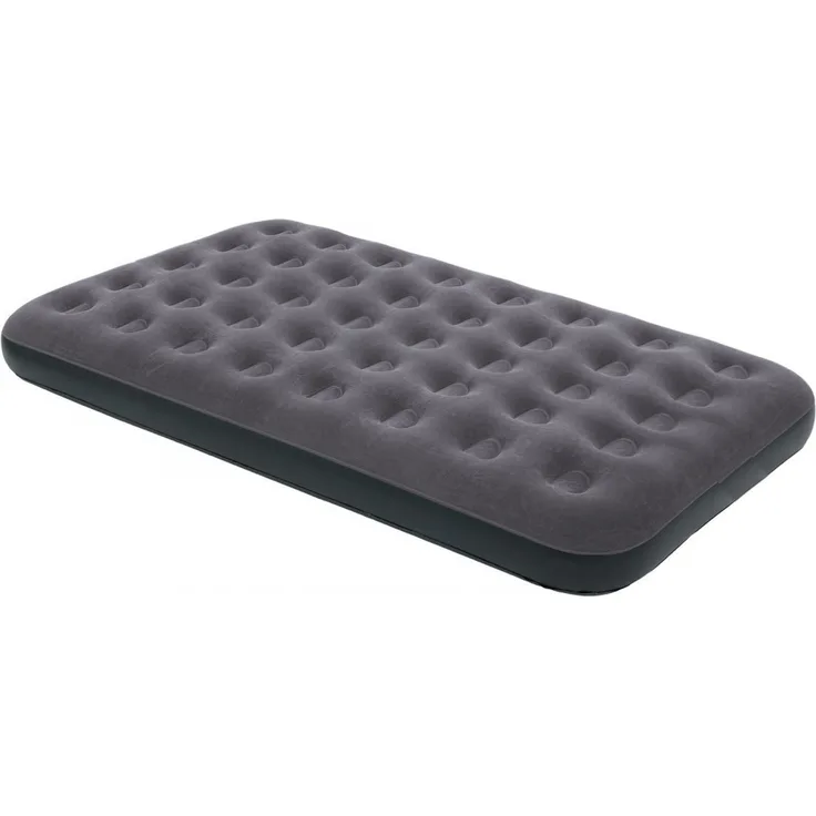 Happy People luftmatratze 1,5-Personen 191 x 137 x 22 cm schwarz/grau