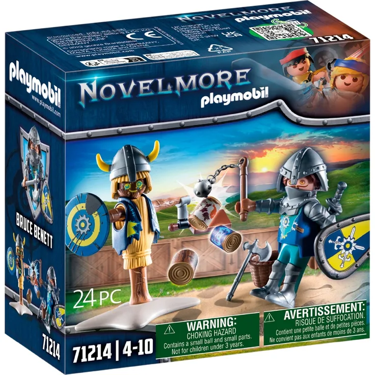 PLAYMOBIL Novelmore 71214 'Kampftraining', 24 Teile, ab 4 Jahren