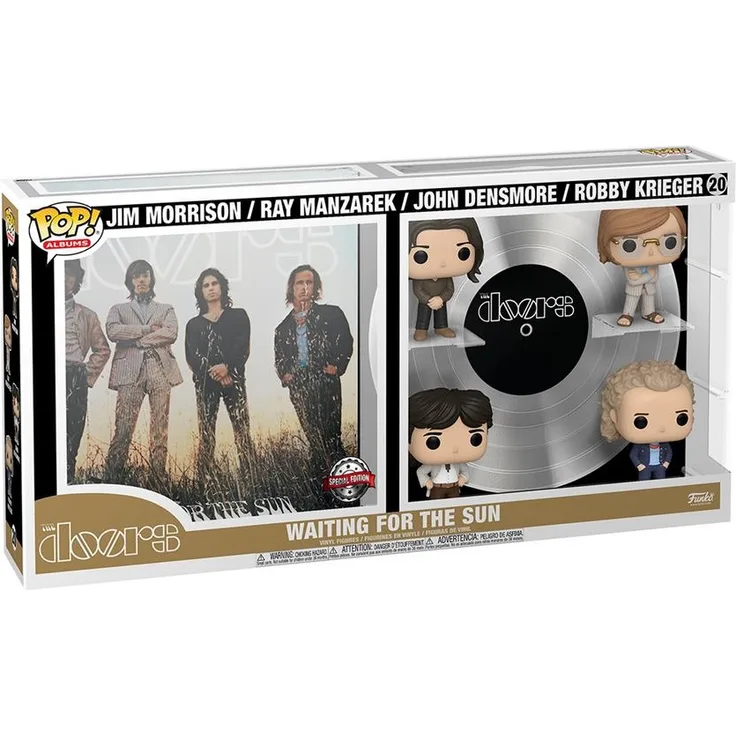 Music POP! Albums 4er-Pack PVC-Sammelfigur: The Doors