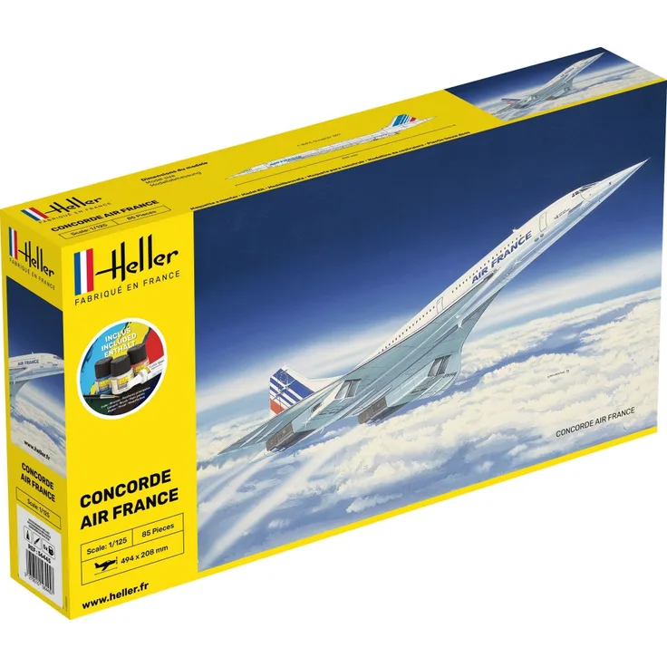 Heller 56445 STARTER KIT Concorde