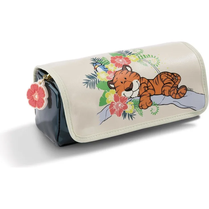 NICI 43915 Mäppchen zum Rollen 19x7x7cm, Braun