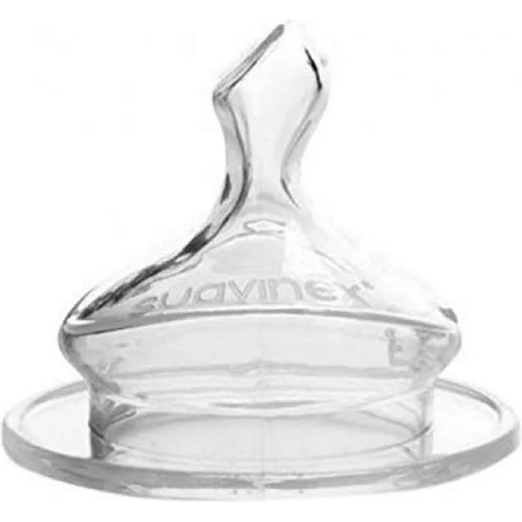 Suavinex 3800147 Anatomischer Sauger Weithals Silikon Grösse S2 M - 2 Stück
