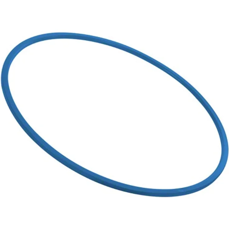 Gymnastikreifen aus Kunststoff, Hula Hoop, Trainingsreifen, Turnreifen, 60 cm, Blau
