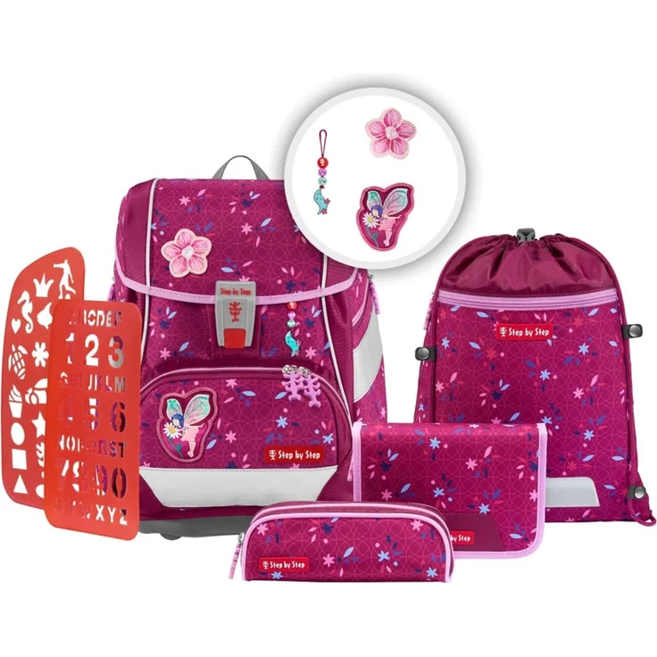 Step by Step 2in1 Plus Schulrucksack-Set 6tlg. Fairy Freya – Bild 1