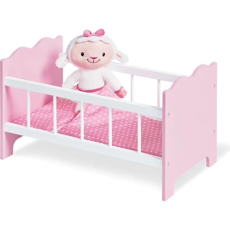 Puppenbett 'Jasmin' komplett, 4-tlg. - Preisvergleich