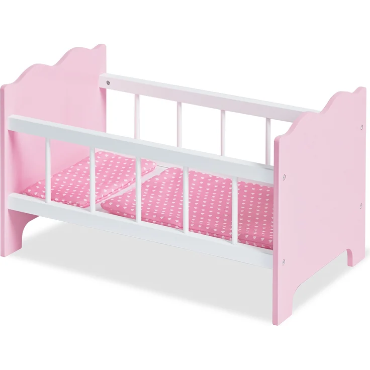 Puppenbett 'Jasmin' komplett, 4-tlg. - Preisvergleich – Bild 4
