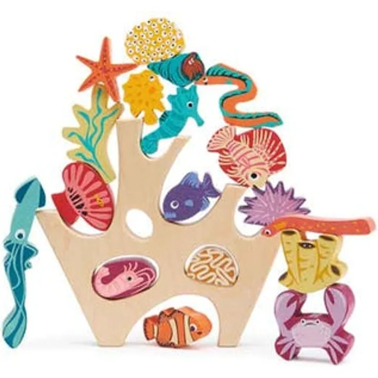 Stapelspiel Korallenriff | Tender Leaf Toys