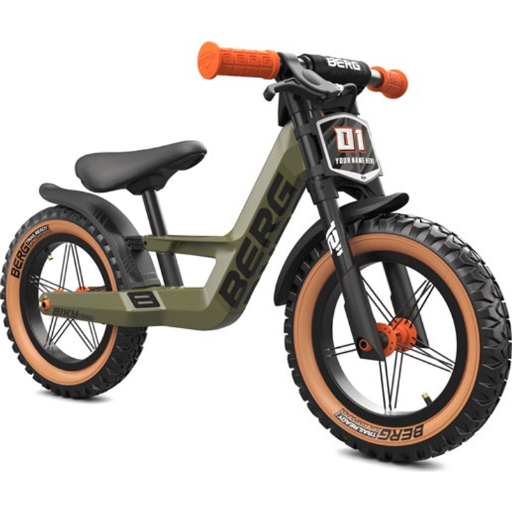 BERG Laufrad Biky Trail grün 12" + Handbremse