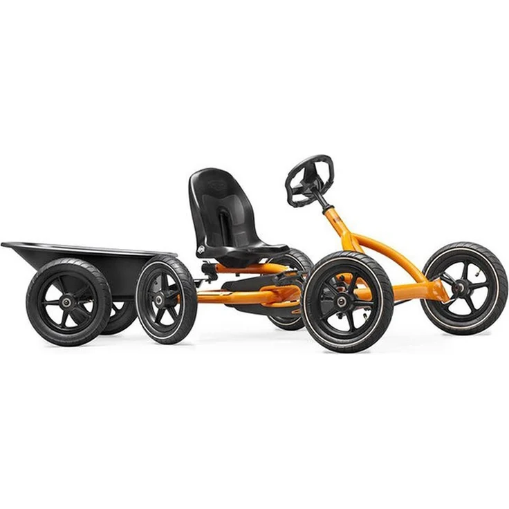 BERG Gokart Anhänger L Junior schwarz + Anhängerkupplung für Buddy + Rally 2. 0 ZUBEHÖR – Bild 6