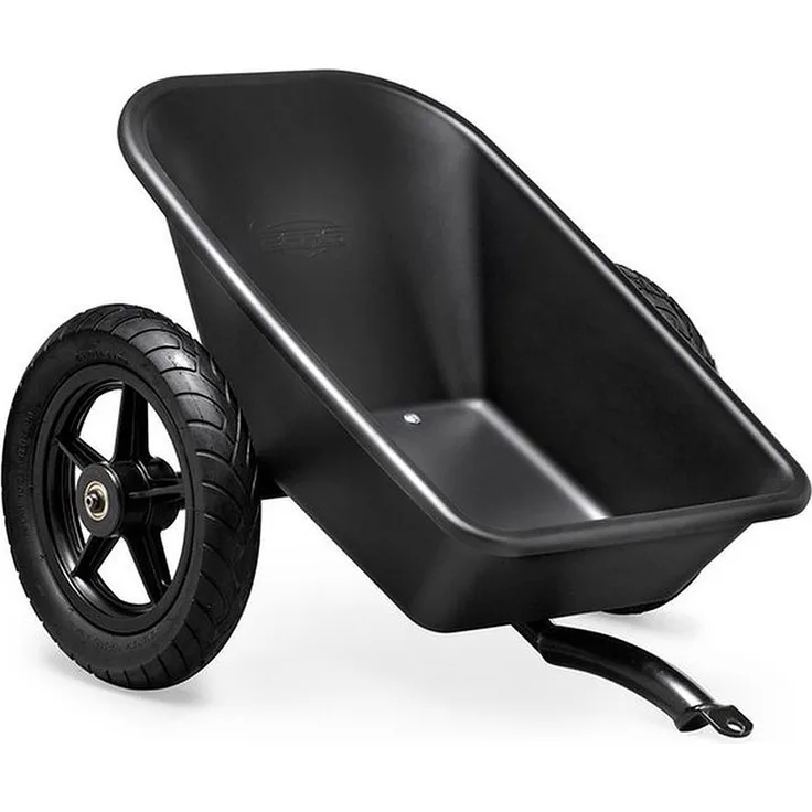 BERG Gokart Anhänger L Junior schwarz + Anhängerkupplung für Buddy + Rally 2. 0 ZUBEHÖR