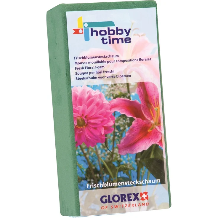 Glorex Steckschaum für Frischblumen – Bild 1
