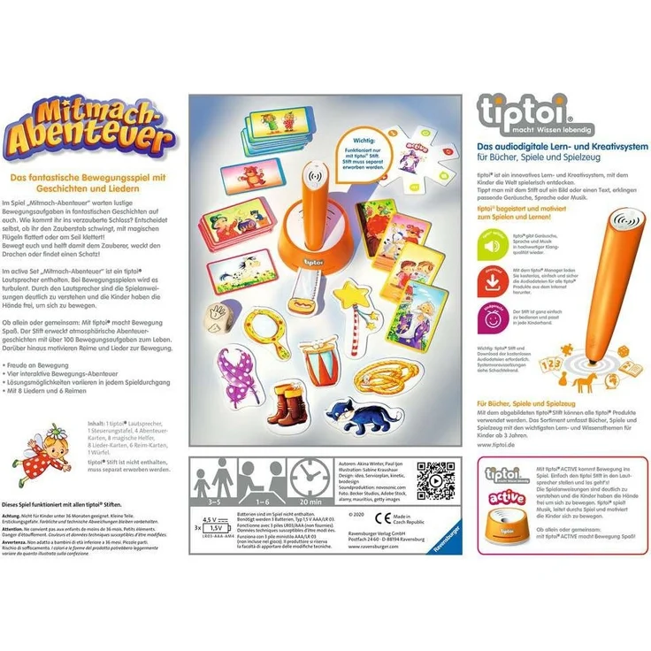 Ravensburger tiptoi ACTIVE Mitmach-Abenteuer – Bild 2