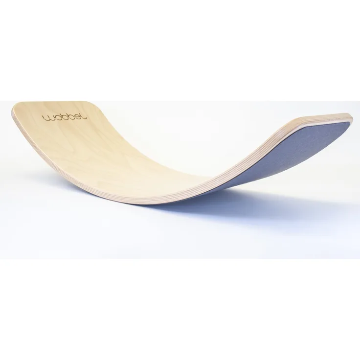 Wobbel 'Original' Balance-Board transparent lacquer Mouse