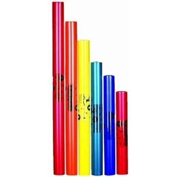 Corvus A630001 - Boomwhacker C-Dur (pentatonische Tonleiter, gestimmte Perkussions-Kunststoffröhren)