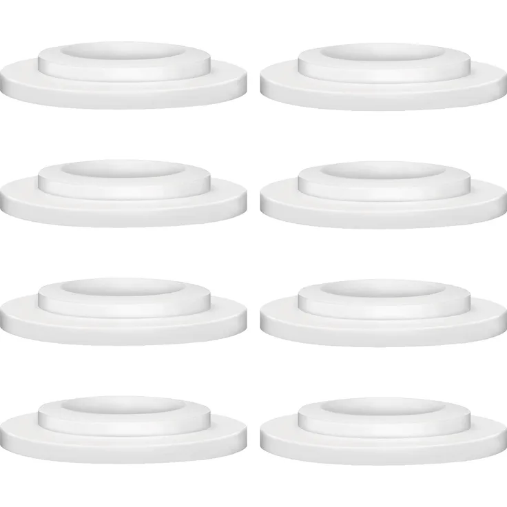 Maymom-Verschlussscheibe kompatibel mit Lansinoh Flaschenverschluss, Lansinoh Momma-Flaschen, Lansinoh-Pumpenteile, Lansinoh Signature Pro, Smartpump, Handmilchpumpe(8ct)