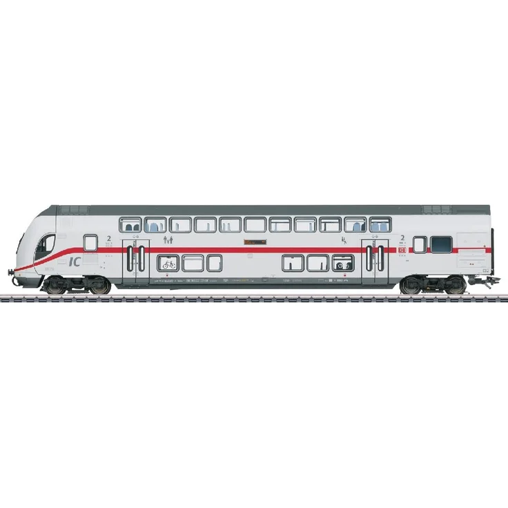 Mrklin 43488 H0 IC2 Doppelstock-Steuerwagen DBpbzfa 668. 2 2. Kl. DBAG VI DCC mfx – Bild 1