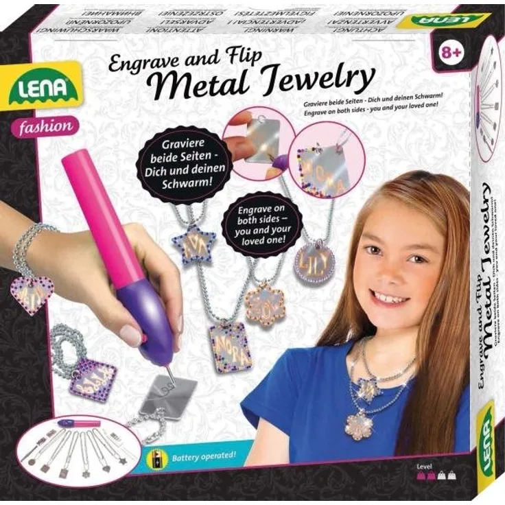 Fashion Metal Jewelry, Faltschachtel