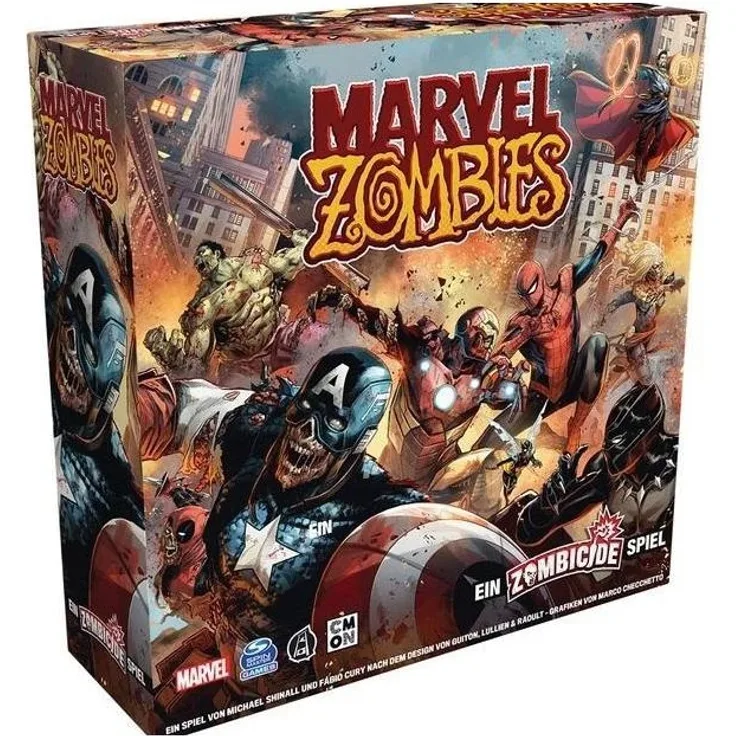 Marvel Zombies: Ein Zombicide-Spiel, Brettspiel, für 1-6 Spieler, ab 14 Jahren (DE-Ausgabe)