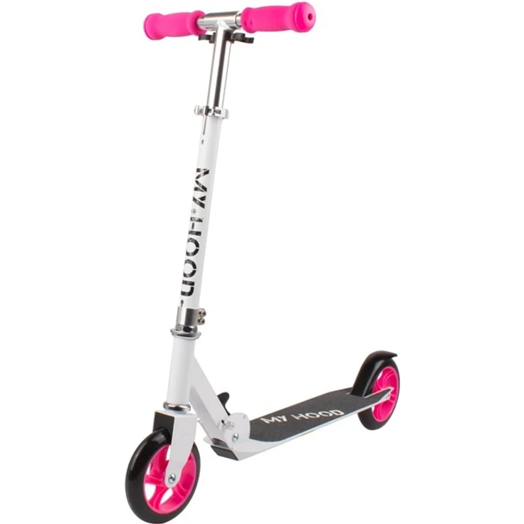 My Hood 145 Scooter - White/Pink – Bild 1
