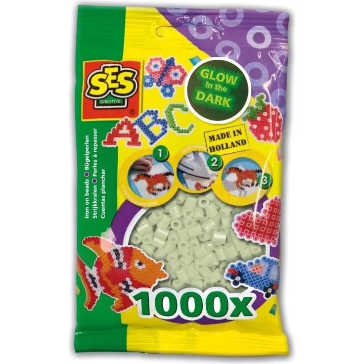 Bügelperlen flouresz. 1000St