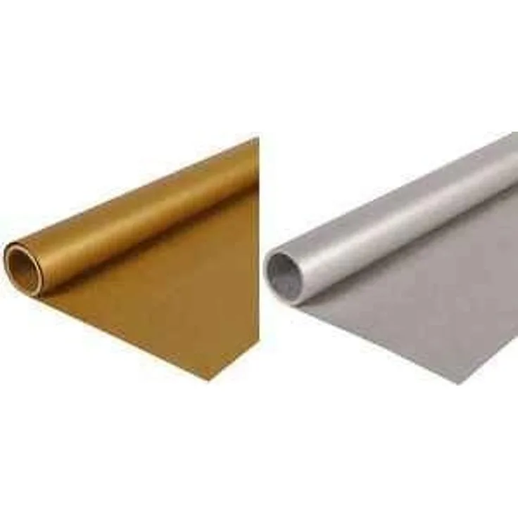 Clairefontaine Packpapier Color, 700 mm x 10 m, silber