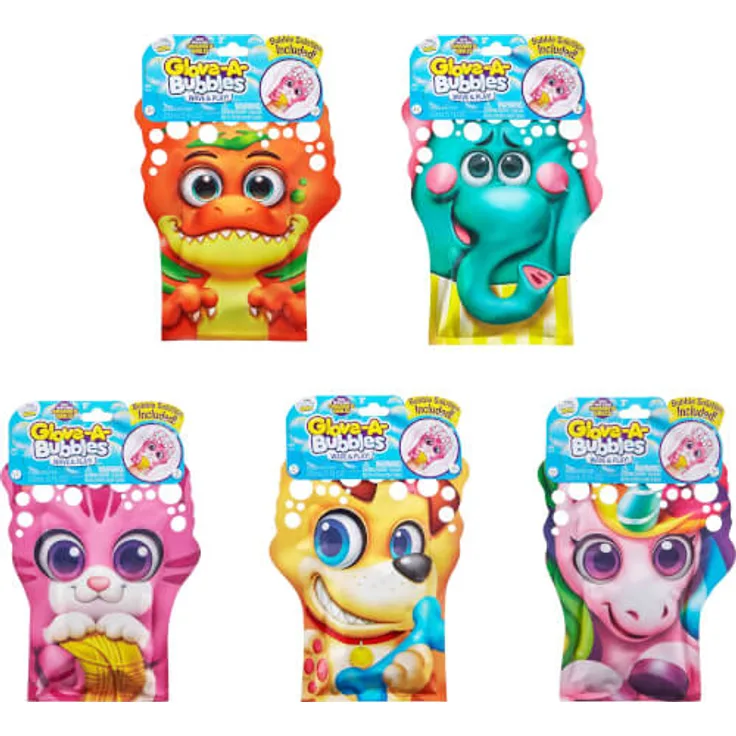 Glove-A-Bubbles, sortiert