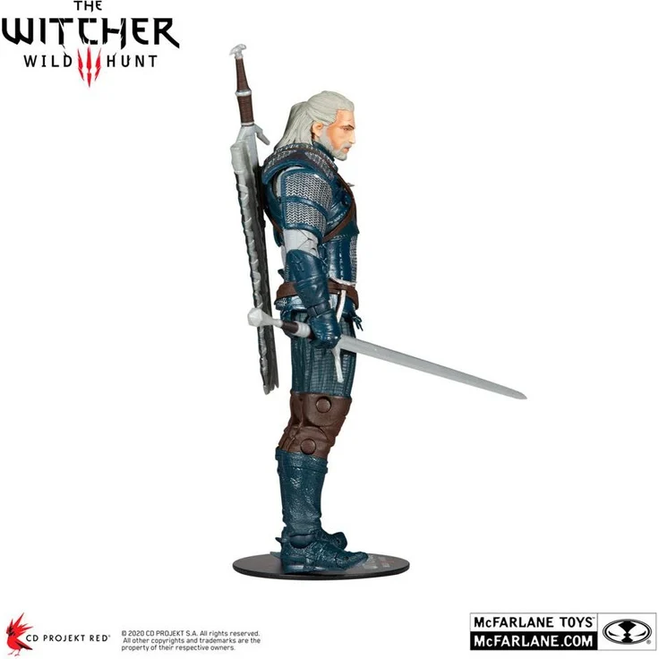 The Witcher Actionfigur Geralt (Viper Armor: Teal Dye) (18 cm) – Bild 2