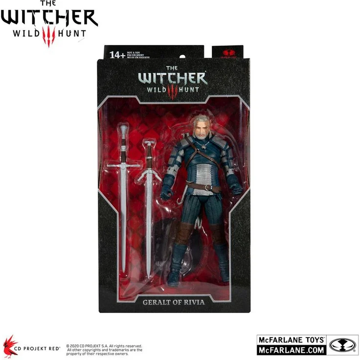 The Witcher Actionfigur Geralt (Viper Armor: Teal Dye) (18 cm) – Bild 4