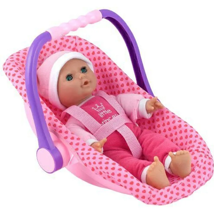 Breimeir - Dolls World Babypuppe Isabella mit Autositz