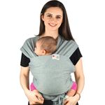 Baby Tragetücher PREMIUM Baumwolle - Original Baby Wrap mehreren Positionen Weich und Leicht Sling für Neugeborene von der Geburt