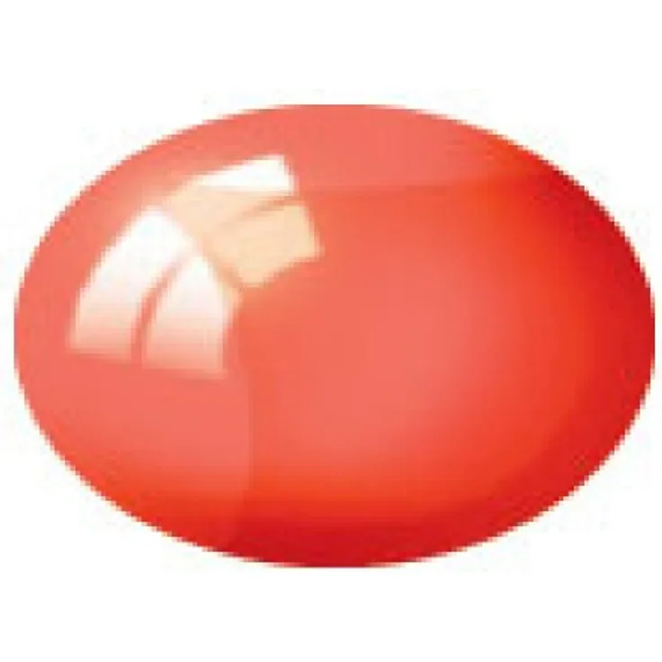 Revell - Aqua Color rot, klar, 18 ml