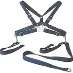 Kinderschutzgurt mit Laufleine. blau. sunnybaby