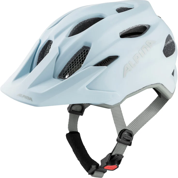 Alpina Junior Carapax Dove Blue - Grey Matt, Größe 51 - 56 cm - Fahrradhelm, Farbe Blau – Bild 1