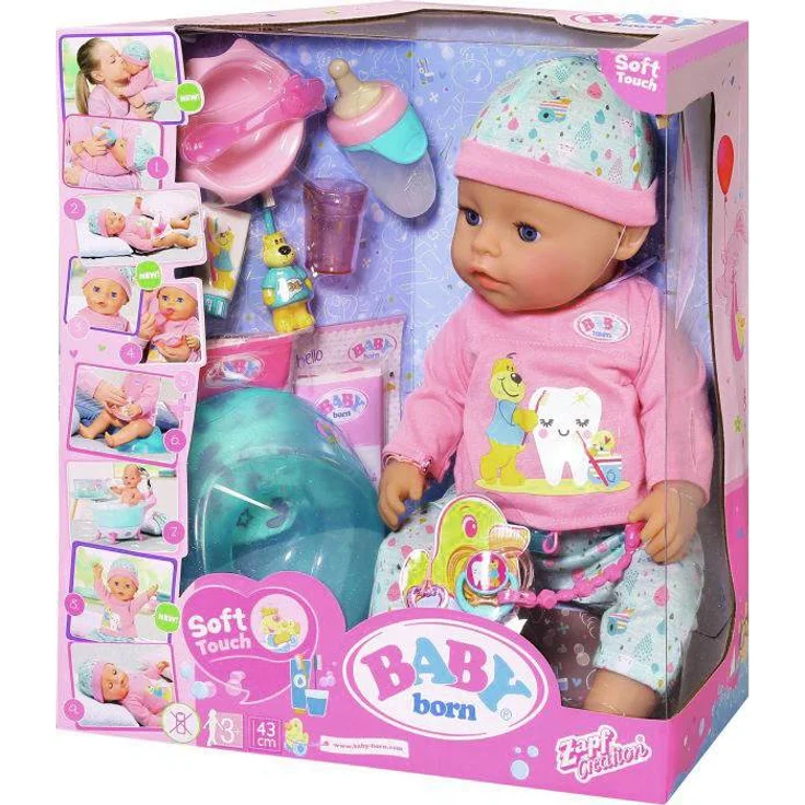 BABY Born Zapf – 827086 Soft Touch Badepuppe, 43cm – Bild 2