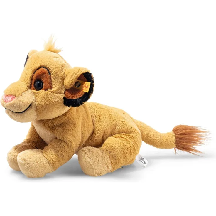 Steiff 024665 Soft Cuddly Friends Disney Originals Simba, Plüsch, 26 cm, gelb