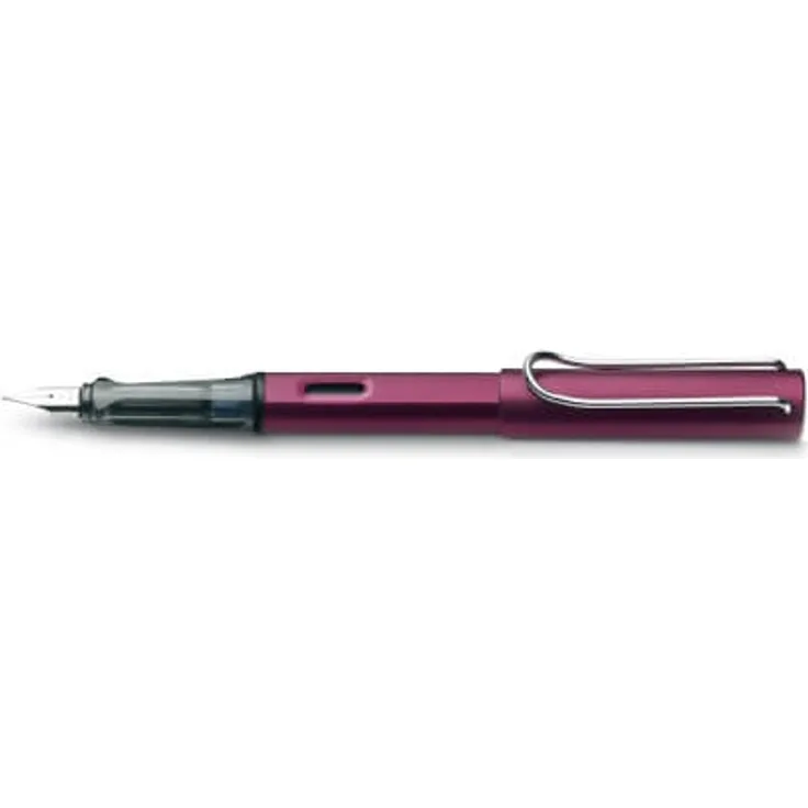 Lamy 1221733 AL-star Füllhalter, blackpurple, Feder M