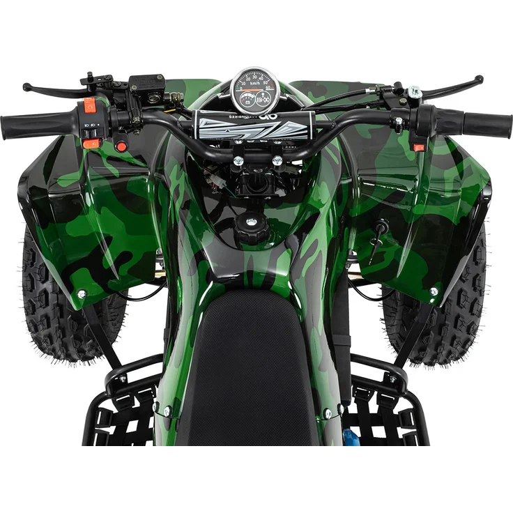 Elektro-Kinderquad S-10 Midi Pocket Quad Kinder Miniquad 1000 Watt LEDs 20 km/h (lackiert Camouflage) – Bild 6