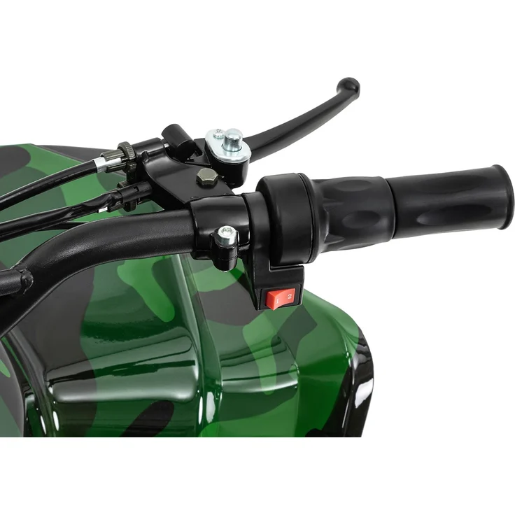 Elektro-Kinderquad S-10 Midi Pocket Quad Kinder Miniquad 1000 Watt LEDs 20 km/h (lackiert Camouflage) – Bild 8