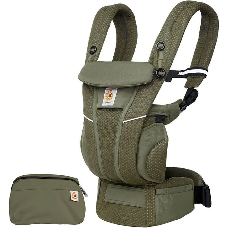 Ergobaby 'Omni Breeze' Babytrage Olive Green – Bild 1