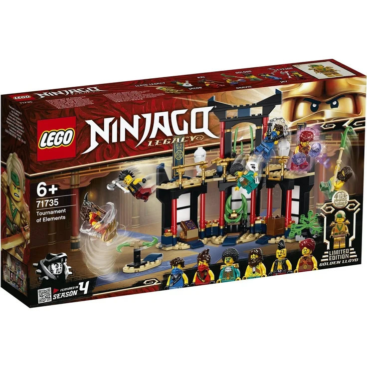 LEGO NINJAGO 71735 'Turnier der Elemente', 283 Teile, ab 6 Jahren – Bild 2