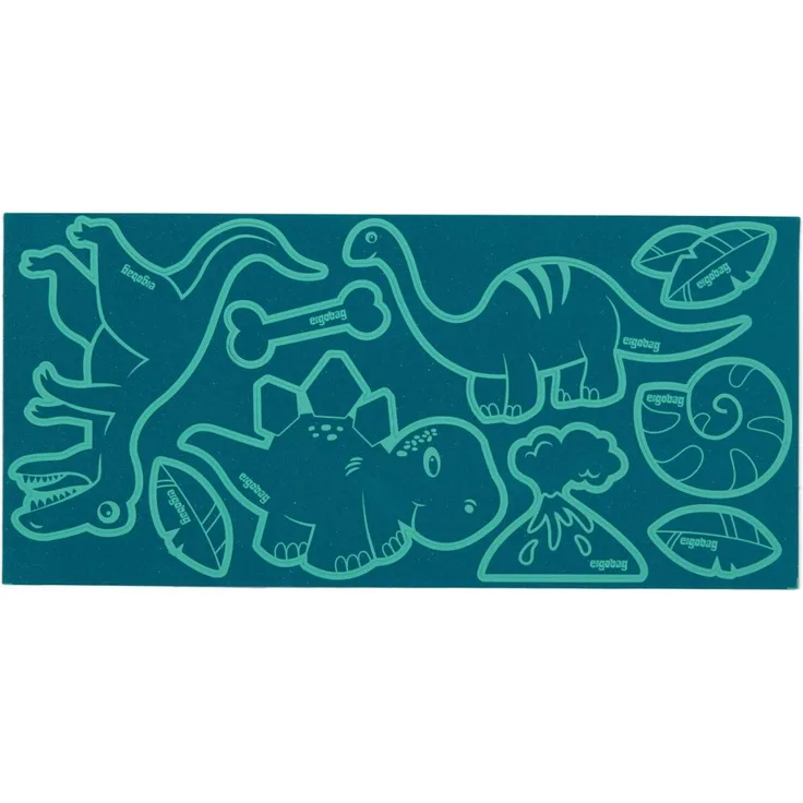 ergobag Sticker Reflexie-Sticker Set Dinosaurier
