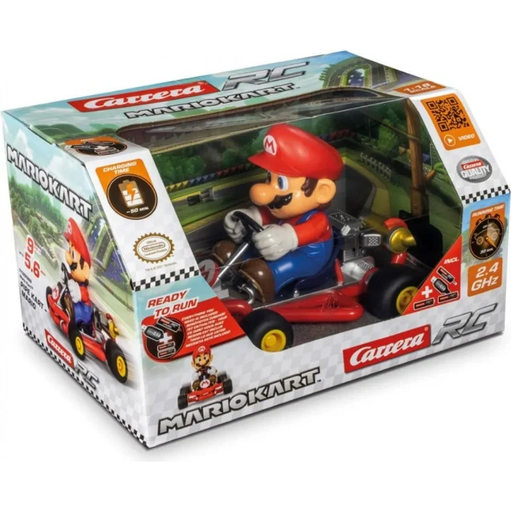 rennwagen Mario Kart Pipe Jungen 21 cm rot 12-teilig – Bild 4