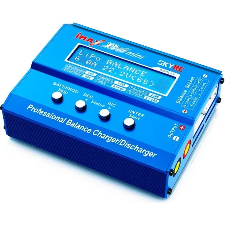 SkyRC SK100084-04 B6 mini DC Ladegerät LiPo 1-6s 5A 60W